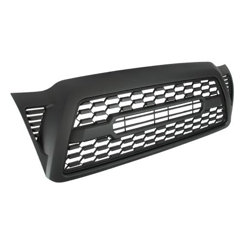 supermodcity Front Grille for 2005 2006 2007 2008 2009 2010 2011 Toyota Tacoma Gloss Black