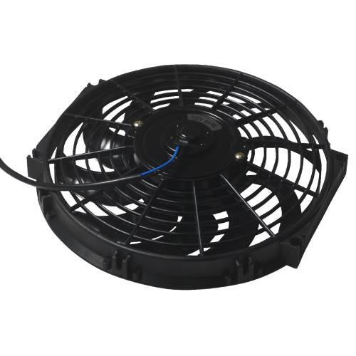 supermodcity 12" Universal Slim Fan Push Pull Electric Radiator Cooling 12V 80W w/ Mount Kit