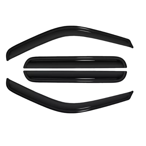 supermodcity Window Wind Deflector Window Visor for 2007 - 2013 Cadillac Escalade EXT/ESV