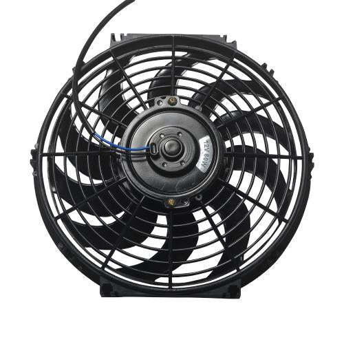 supermodcity 12" Universal Slim Fan Push Pull Electric Radiator Cooling 12V 80W w/ Mount Kit