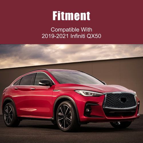 supermodcity Front Grill for 2019-2021 INFINITI QX50 Chrome Frame