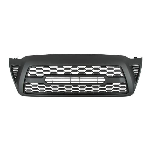 supermodcity Front Grille for 2005 2006 2007 2008 2009 2010 2011 Toyota Tacoma Gloss Black